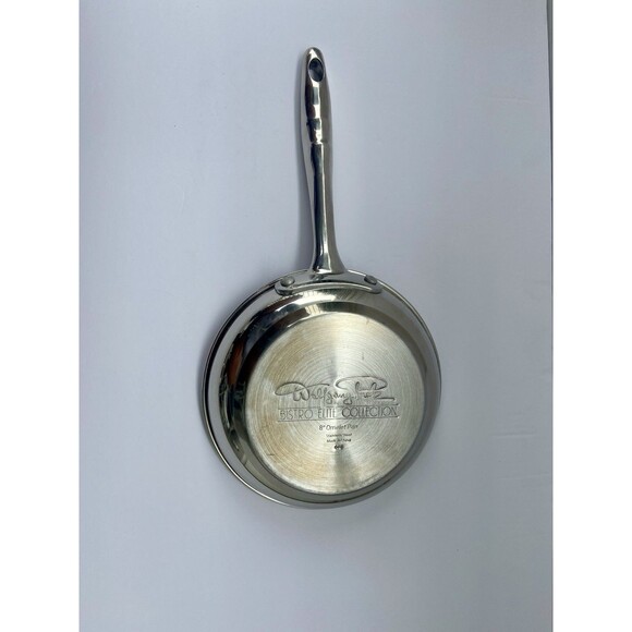 Wolfgang Puck 8" Omelet Skillet Frying Pan Stainless Steel Bistro Elite Collect - Picture 11 of 16